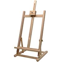 Artina Sydney - Caballete de Pintura de Mesa - Madera de Pino 27 x 27 x 60 cm